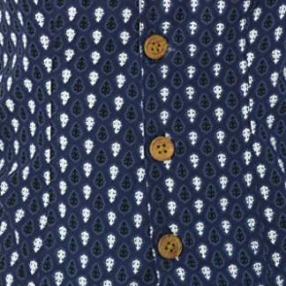 Desi Weavess Indigo Sleeveless Jodhpuri Jumpsuit - Picture 13 of 13